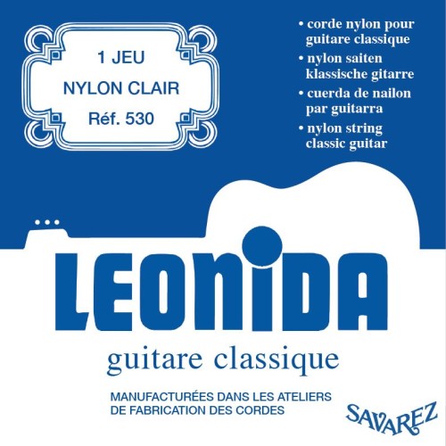 Savarez Leonida 530 — klasiskās ģitāras stīgu komplekts