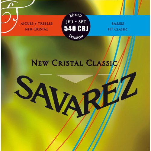 Savarez New Cristal Classic 540CRJ — jaukta sprieguma klasiskās ģitāras stīgu komplekts Savarez New Cristal Classic 540CRJ — jaukta sprieguma klasiskās ģitāras stīgu komplekts