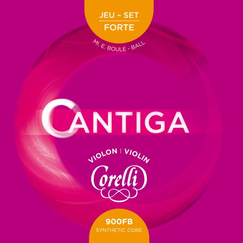Corelli Cantiga 900FB — augsta sprieguma vijoles stīgu komplekts