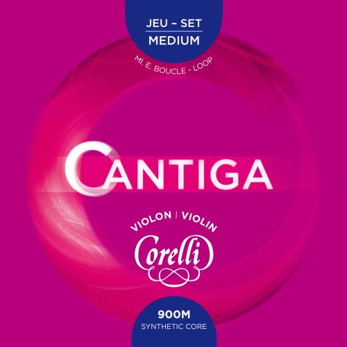 Corelli Cantiga 900M — vidēja sprieguma vijoles stīgu komplekts Corelli Cantiga 900M — vidēja sprieguma vijoles stīgu komplekts
