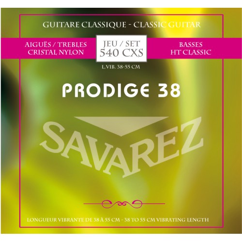 Savarez Prodige New Cristal 540CXS — mazās klasiskās ģitāras stīgu komplekts Savarez Prodige New Cristal 540CXS — mazās klasiskās ģitāras stīgu komplekts