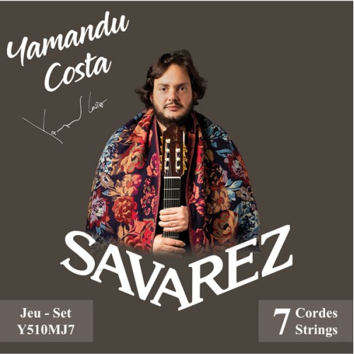 Savarez Yamandu Costa Y510MJ7 — 7 stīgu ģitāras stīgu komplekts