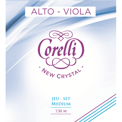 Corelli New Crystal 730M — vidēja sprieguma alta stīgu komplekts