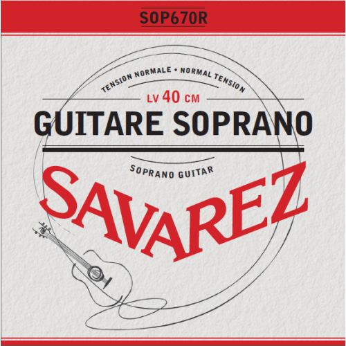 Savarez SOP670R — Soprano Guitar Normal Tension Sop670R stīgu komplekts
