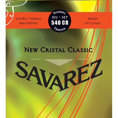 Savarez New Cristal Classic 540CR — vidēja sprieguma klasiskās ģitāras stīgu komplekts