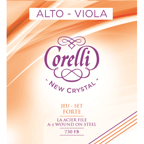 Corelli New Crystal 730FB — augsta sprieguma alta stīgu komplekts