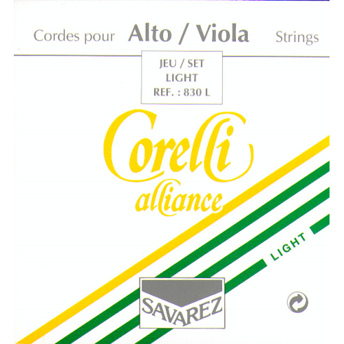 Corelli Alliance Vivace 830L — zema sprieguma alta stīgu komplekts
