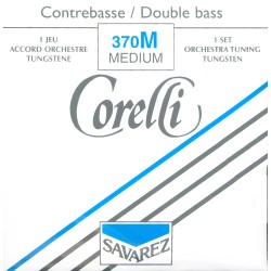 Corelli Tungsten Orchestra 370M — kontrabasa stīgu komplekts Corelli Tungsten Orchestra 370M — kontrabasa stīgu komplekts