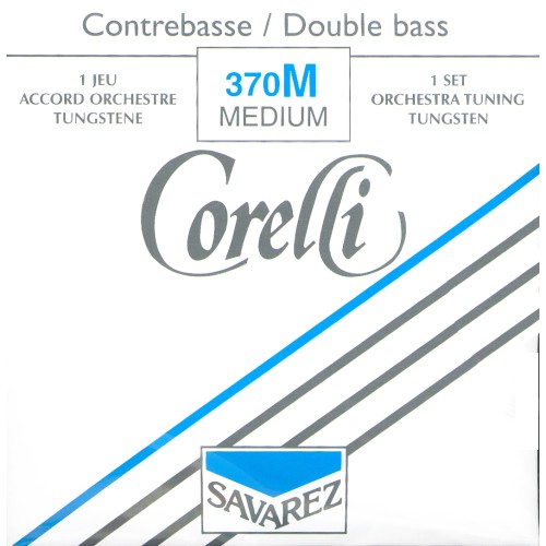Corelli Tungsten Orchestra 370M — kontrabasa stīgu komplekts