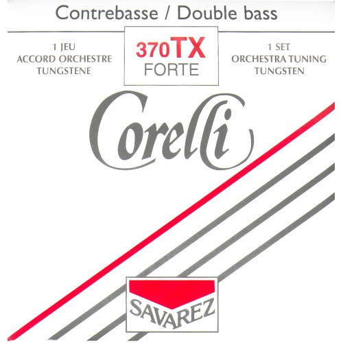 Corelli Tungsten Orchestra 370TX — kontrabasa stīgu komplekts Corelli Tungsten Orchestra 370TX — kontrabasa stīgu komplekts