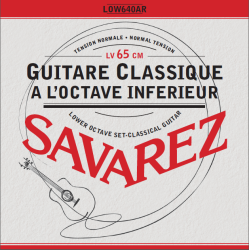 Savarez LOW640R — Guitare Octave Inférieur Low640R stīgu komplekts Savarez LOW640R — Guitare Octave Inférieur Low640R stīgu komplekts