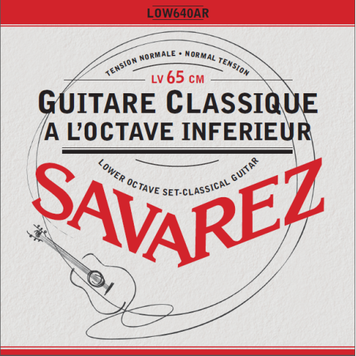 Savarez LOW640R — Guitare Octave Inférieur Low640R stīgu komplekts