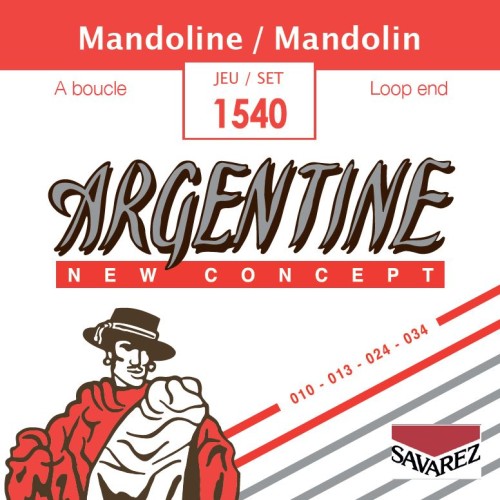Savarez Argentine 1540 — mandolīnas stīgu komplekts (cilpa) Savarez Argentine 1540 — mandolīnas stīgu komplekts (cilpa)