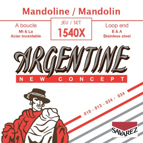 Savarez Argentine 1540X — mandolīnas stīgu komplekts