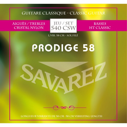 Savarez Prodige New Cristal Wound G 540CSW — mazās klasiskās ģitāras stīgu komplekts