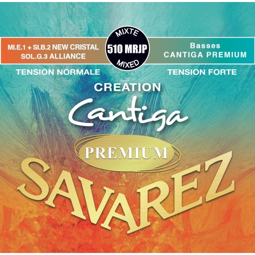 Savarez Creation Cantiga Premium 510MRJP — jaukta sprieguma klasiskās ģitāras stīgu komplekts