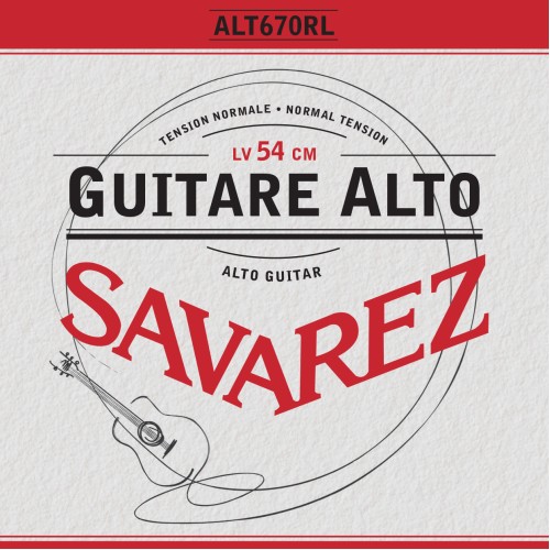 Savarez ALT670RL — Alto Guitar Normal Tension Alt670Rl stīgu komplekts