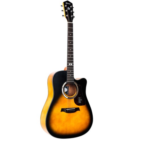 Mantic GT-10DC SB akustiskā ģitāra Mantic GT-10DC SB akustiskā ģitāra