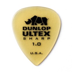 Dunlop Ultex® Sharp Pick 1.0 mm mediators Dunlop Ultex® Sharp Pick 1.0 mm mediators