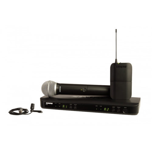 Shure BLX1288E/CVL-M17 — kombinētā bezvadu mikrofonu sistēma Shure BLX1288E/CVL-M17 — kombinētā bezvadu mikrofonu sistēma