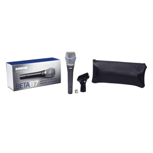 Shure BETA87A — vokālais mikrofons Shure BETA87A — vokālais mikrofons