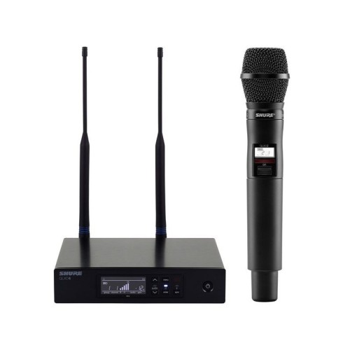 Shure QLXD24E/SM87-K51 — bezvadu rokas mikrofonu sistēma Shure QLXD24E/SM87-K51 — bezvadu rokas mikrofonu sistēma
