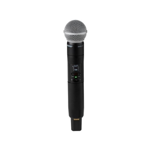 Shure SLXD2+/58-G65 — bezvadu rokas raidītājs Shure SLXD2+/58-G65 — bezvadu rokas raidītājs
