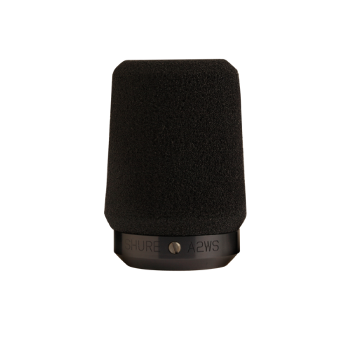 Shure A2WS-BLK — mikrofona vēja aizsargs