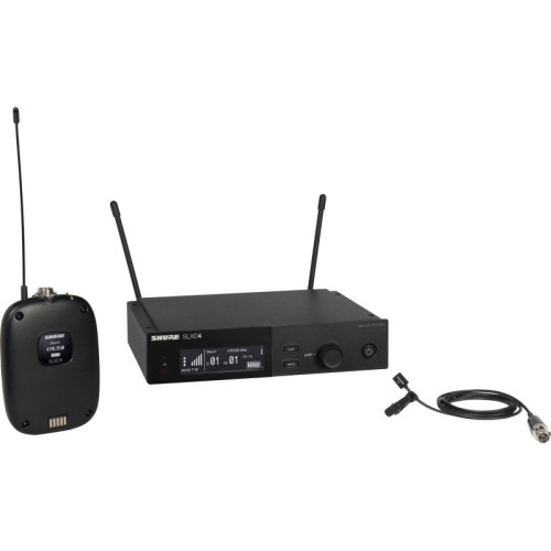 Shure SLXD14E/85-H56 — bezvadu piespraužamo mikrofonu sistēma Shure SLXD14E/85-H56 — bezvadu piespraužamo mikrofonu sistēma