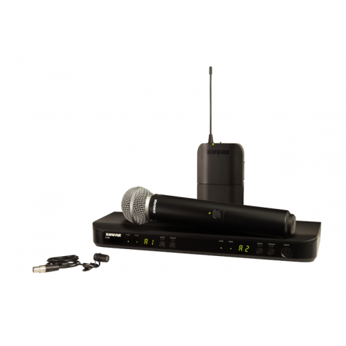 Shure BLX1288E/W85-M17 — kombinētā bezvadu mikrofonu sistēma Shure BLX1288E/W85-M17 — kombinētā bezvadu mikrofonu sistēma