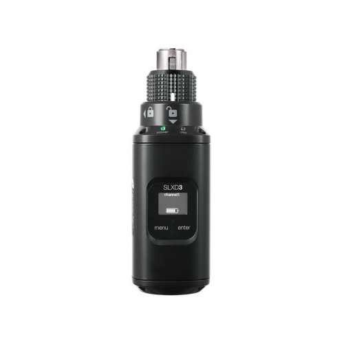 Shure SLXD3-H56 — XLR plug-on raidītājs