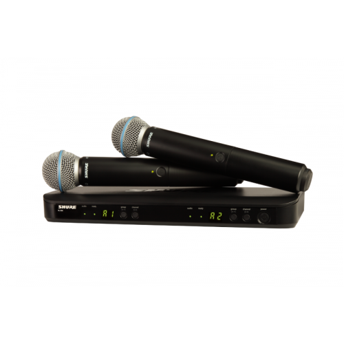 Shure BLX288E/B58-M17 — bezvadu rokas mikrofonu sistēma Shure BLX288E/B58-M17 — bezvadu rokas mikrofonu sistēma