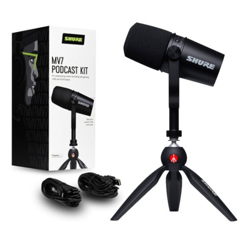 Shure MV7-K-BNDL — USB mikrofons Shure MV7-K-BNDL — USB mikrofons