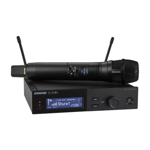 Shure SLXD24+E/N8C-G65 — bezvadu rokas mikrofonu sistēma Shure SLXD24+E/N8C-G65 — bezvadu rokas mikrofonu sistēma
