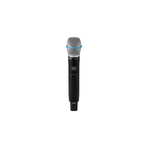 Shure SLXD2+/B87A-G65 — bezvadu rokas raidītājs Shure SLXD2+/B87A-G65 — bezvadu rokas raidītājs
