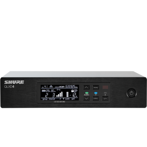 Shure QLXD4E-G51 — bezvadu uztvērējs