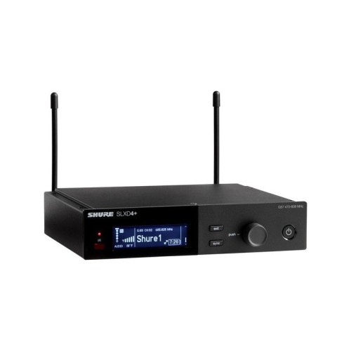 Shure SLXD14+E/85M-G65 — bezvadu piespraužamo mikrofonu sistēma Shure SLXD14+E/85M-G65 — bezvadu piespraužamo mikrofonu sistēma