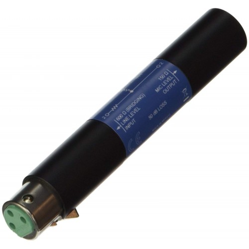 Shure A15LA — līnijas signāla vājinātājs Shure A15LA — līnijas signāla vājinātājs