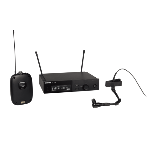 Shure SLXD14E/98H-H56 — instrumentu bezvadu sistēma Shure SLXD14E/98H-H56 — instrumentu bezvadu sistēma