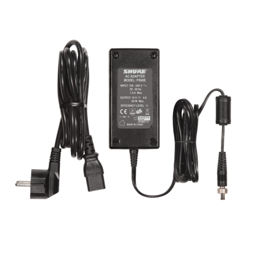 Shure PS60E — barošanas bloks Shure PS60E — barošanas bloks