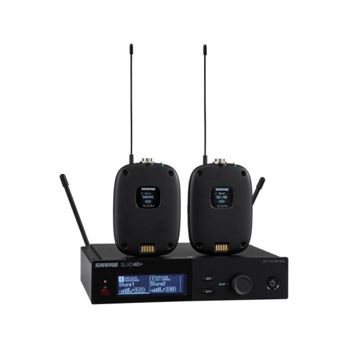 Shure SLXD14D+E-G65 — instrumentu bezvadu sistēma Shure SLXD14D+E-G65 — instrumentu bezvadu sistēma
