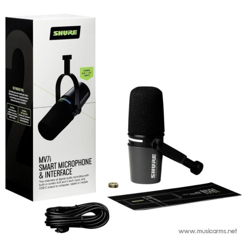 Shure MV7i — USB mikrofons Shure MV7i — USB mikrofons