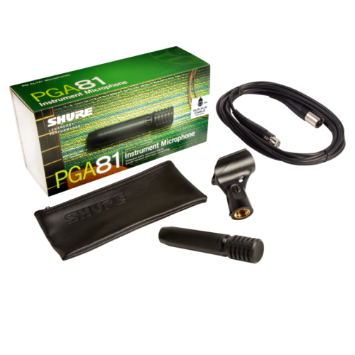 Shure PGA81-XLR — instrumentu mikrofons Shure PGA81-XLR — instrumentu mikrofons
