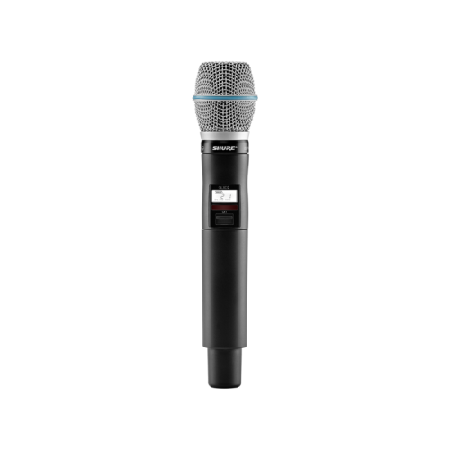 Shure QLXD2/B87A-H51 — bezvadu rokas raidītājs Shure QLXD2/B87A-H51 — bezvadu rokas raidītājs