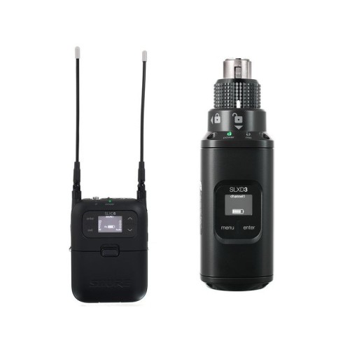 Shure SLXD35-H56 — portatīva XLR bezvadu sistēma Shure SLXD35-H56 — portatīva XLR bezvadu sistēma