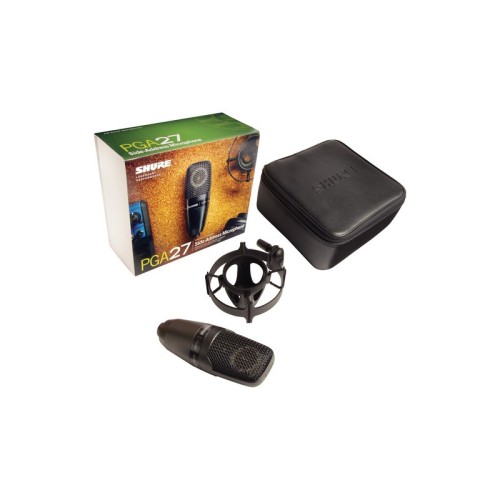 Shure PGA27-LC — studijas mikrofons Shure PGA27-LC — studijas mikrofons