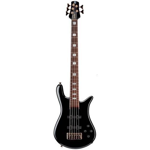 Spector Euro Classic 5 Solid Black basģitāra