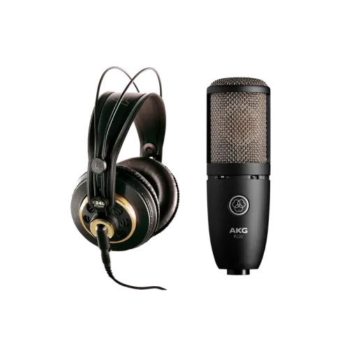 AKG K240 Studio + P220 Bundle — studijas komplekts AKG K240 Studio + P220 Bundle — studijas komplekts