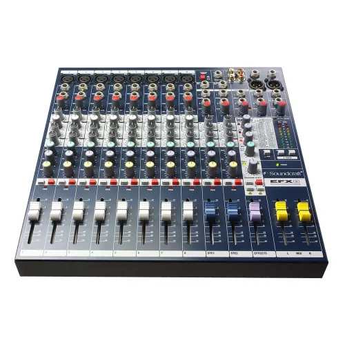 Soundcraft EFX8 — analogā mikserpults ar efektiem Soundcraft EFX8 — analogā mikserpults ar efektiem