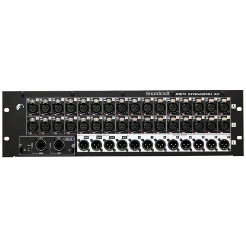Soundcraft MSB-32R — skatuves pieslēgumu bloks Soundcraft MSB-32R — skatuves pieslēgumu bloks